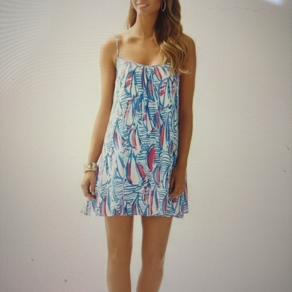 Lilly Pulitzer sailboat  swing dress